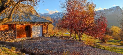 Viesnīcas āriene, Chalet Mounette Ski Sauna Lac Embrun in Puy-Sanieres
