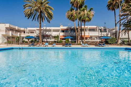 Canarian blue Suite tropical garden view & Pool