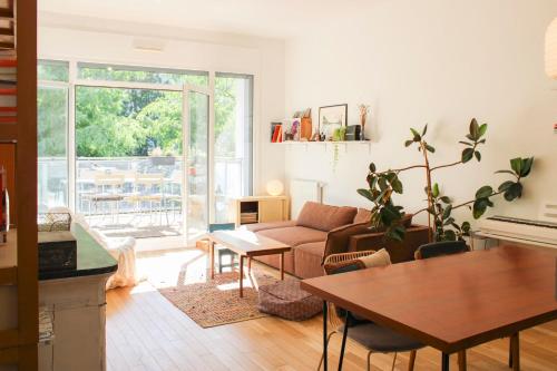 Appartement terrasse arborée Petite Ceinture