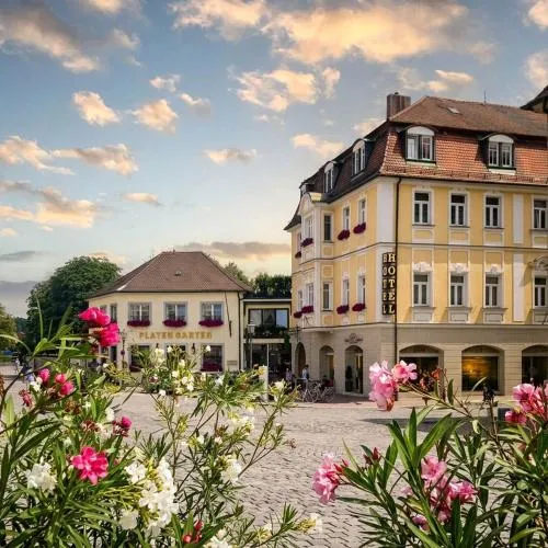 Der Platengarten in Ansbach, Deutschland
