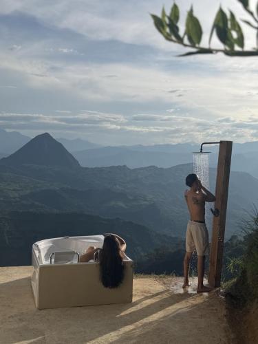Glamping Ecohotel de Bienestar in Amaga