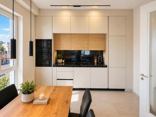 ห้องครัว, Klina Capital Apartment in อิสตอก