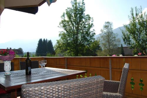 ระเบียง/ชานเรือน, Appartement Zweikofelblick in เยนิจ