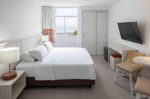 1 doppelbett oder 2 einzelbetten, superior, meerblick