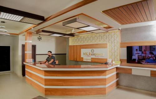 Lobby, MK Residency Calicut - Kozhikode City Centre & Near Baby Memorial Hospital in Kozhikode / Calicut