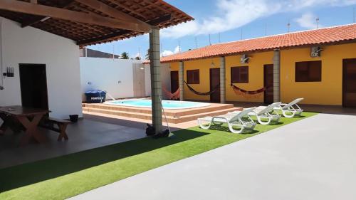 Swimming pool, Lotus Beach in Pontal Do Peba