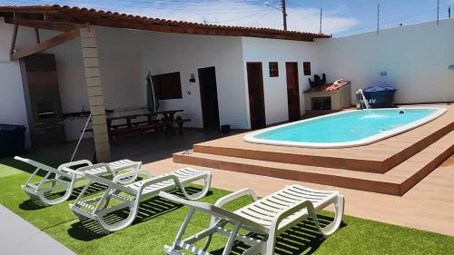 Swimming pool, Lotus Beach in Pontal Do Peba