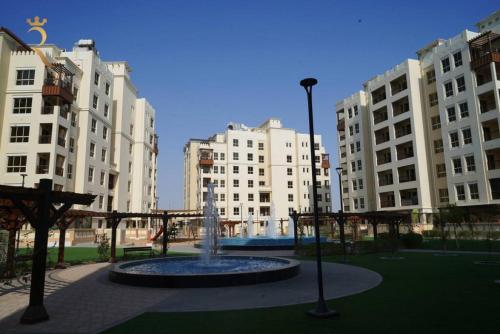 Exterior view, 1BR Azure - Stylish Stay in Baniyas East in Al Mafraq