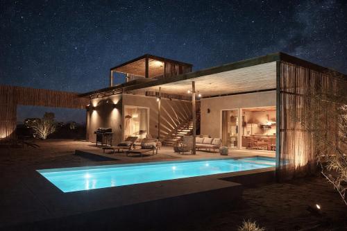 Bamboo House - Heated pool - Jacuzzi - Desert view