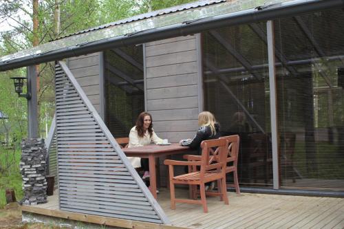 陽台/露台, Haarusmaa Holiday Apartments Kauhava in 考哈華