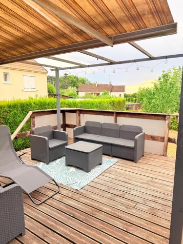 Garden, Le Clos Tranquille in Bleneau