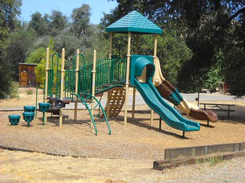 Playground, Oakzanita Springs Camping Resort Cottage 3 in Descanso (CA)