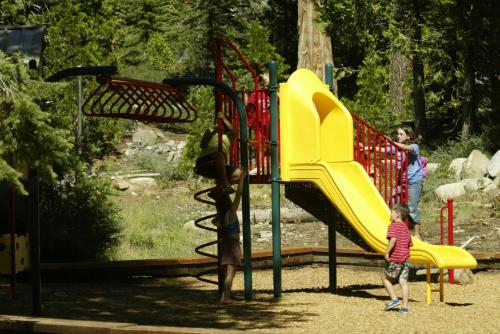 Playground, Snowflower Camping Resort 16 ft. Yurt 10 in Glenbrook (NV)