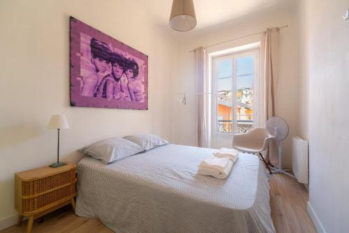Nice apartment with balcony and sea view