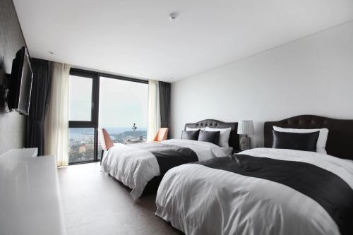 Camera twin, deluxe, vista sul mare