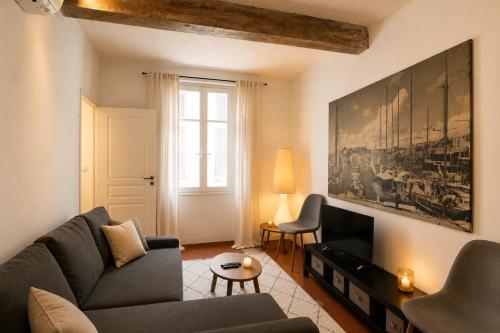 Au cœur du Vieil Antibes T2 climatisé