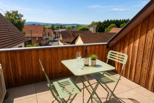 Apartment with balcony and parking in Wiwersheim in Dossenheim-Kochersberg