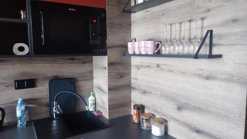 кухня, Apartament Spoko Room 22 Szczytno in Щитно