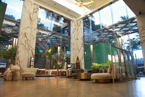 Lobby, Kamah Goa in Anjuna