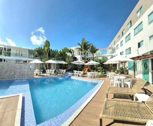 Swimming pool, Hotel Vivenda dos Corais in Porto De Galinhas