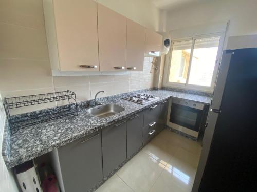 virtuve, Super appartement in Gzennaia