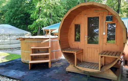 Sauna, Dobogoko Jurtaszallas in Dobogoko
