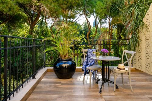 Balcony/terrace, Carmella Boutique Hotel in Haifa
