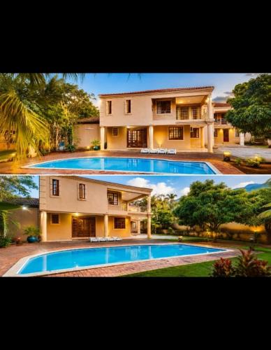 Swimmingpool, Victoria Guest House Zulwini in Lobamba