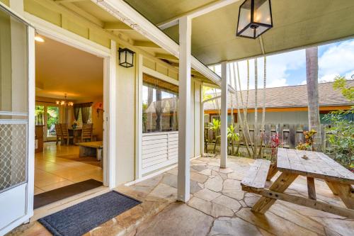 Walk to Sunset Beach! Extended Escape w/ Patio in Pupukea (HI)