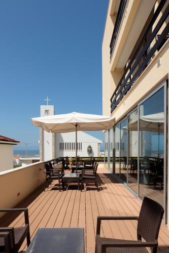 Balkon/teras, Hotel Miramar - Sao Pedro de Moel in Marinha Grande