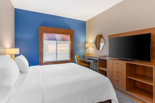 1 double bed