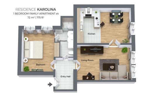 Residence Karolina, Praha (fotografie 7)
