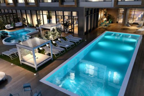 泳池, Residence Inn by Marriott Bromont in 布羅蒙