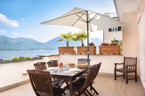  Bilocale 6 with balconyterrace in Cannero Riviera