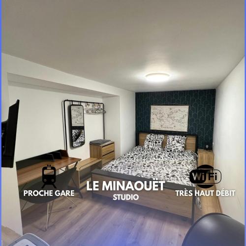 Le minaouet studio paisible Wifi - Location saisonnière - Rosporden