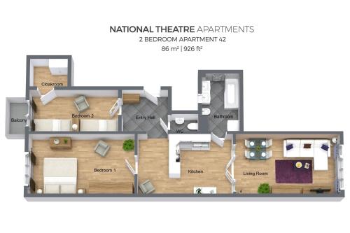 Ostrovni 7 Apartments, Praha (fotografie 4)