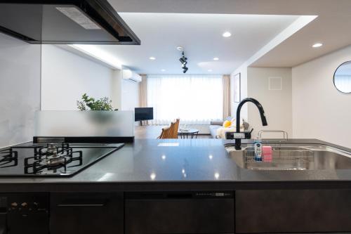 Kitchen, Dash Living Minami Azabu near Shirokane Shopping Street