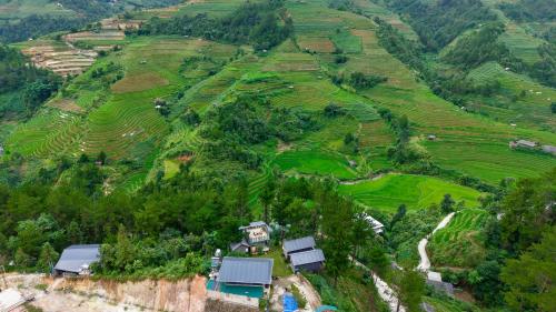 Exterior view of H'mong Village Mu Cang Chai