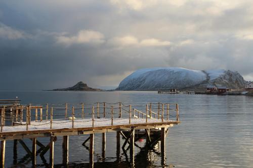 สภาพแวดล้อมโดยรอบ, Sarnes Seaside Cabins in ฮอนนิงสวัก