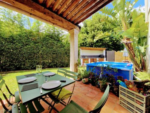 Idéal Famille, Maison avec jardin & piscine 5 min des plages