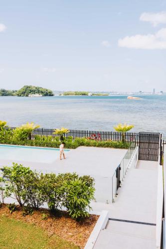 Swimming pool, 201 - Ocean Views Oceanfront Large Balcony in Rewa