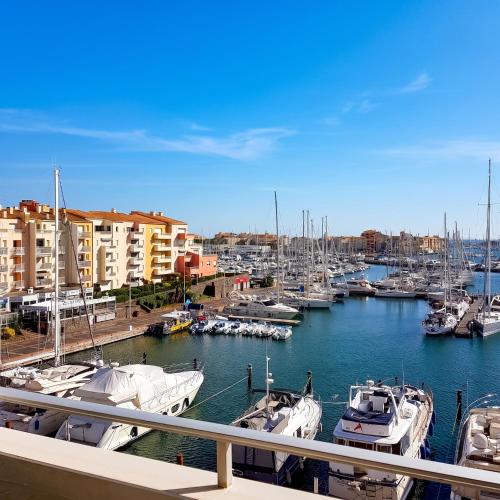 Appartement confortable au Cap d'Agde 55 m² avec vue mer