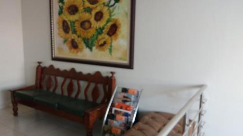 Koplietošanas atpūtas telpa ar TV, Pousada Araguaia in Agrestina
