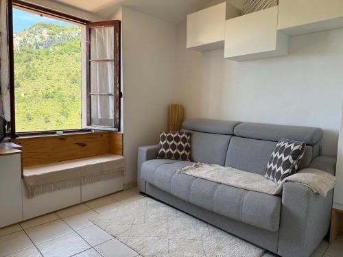 Studio with sea and mountain view in Sainte-Agnes