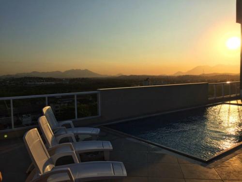 Erkély/terasz, Mont Blanc Suites Duque de Caxias in Duque de Caxias