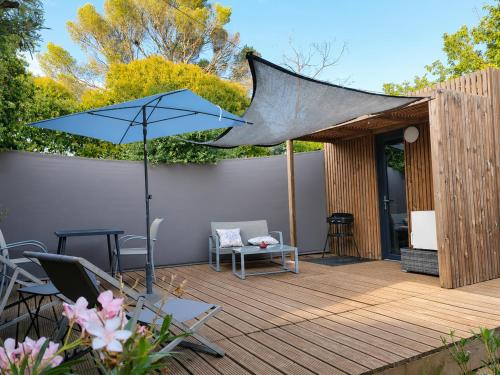 Joli studio climatisé avec jacuzzi privé et entrée indépendante
