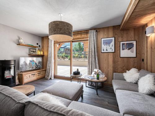 Appartement neuf à Courchevel proche des pistes, 3 chambres, dortoir, wifi, parking - FR-1-568-3