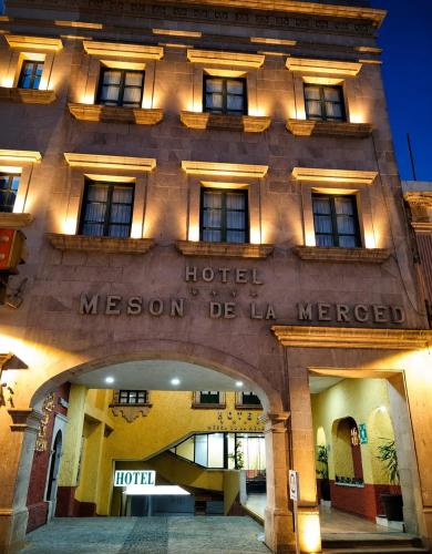 Exterior view, Meson de la Merced in Zacatecas
