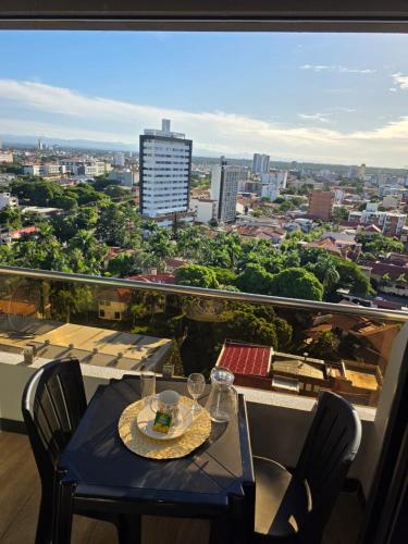 Balcon piso 13 - Lujo - Piscina - Gym - Home Office