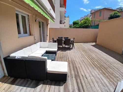 Nice 3P large terrace
